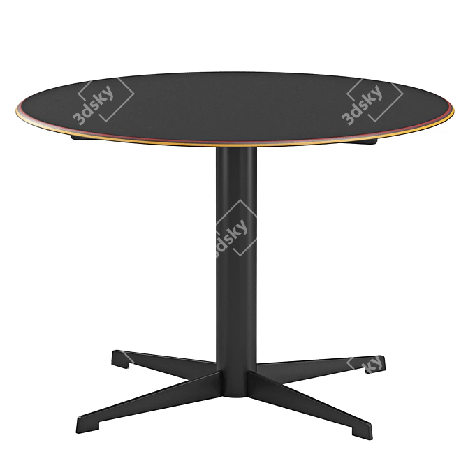 Amalfi Colorful Table: Perfect Combination of Style and Functionality 3D model image 1