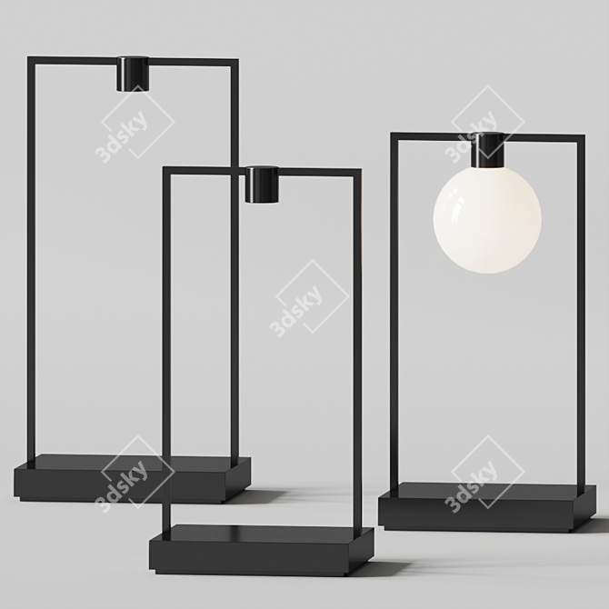Curiosity Table Lamp by Davide Oppizzi 3D model image 1