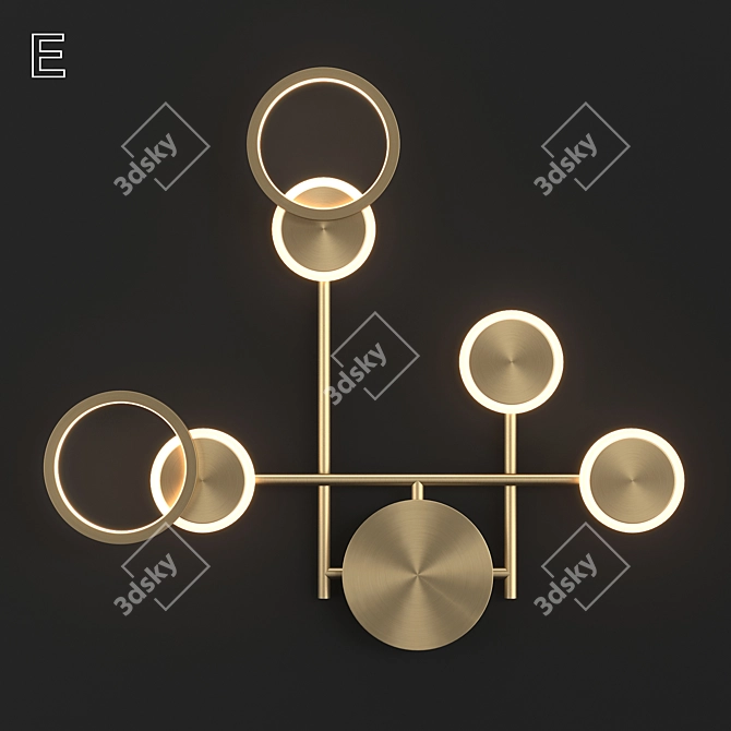 ZINGY LED Wall Luminaires - Illuminate with Style 3D model image 7