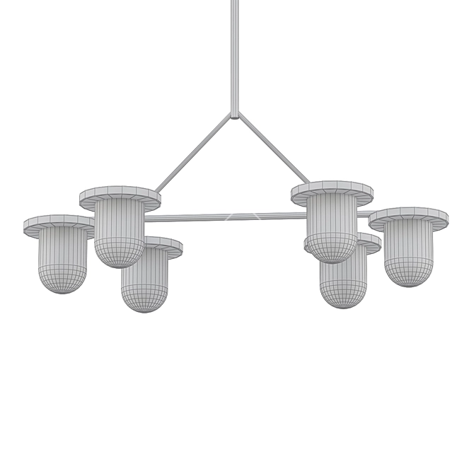 Siren Pendant: Irresistible Elegance 3D model image 2