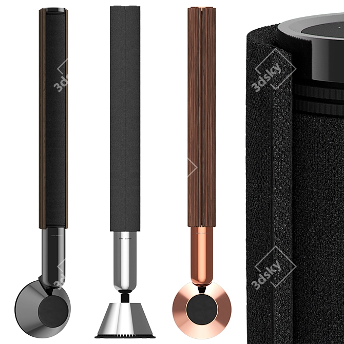 Elegant Beolab 28 Sound System 3D model image 1