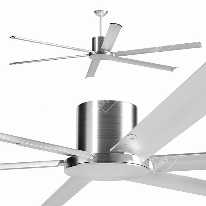 Ultimate Cooling: Andros Ceiling Fan 3D model image 1