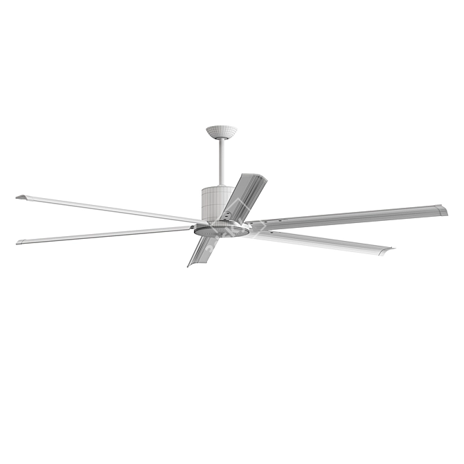 Ultimate Cooling: Andros Ceiling Fan 3D model image 6