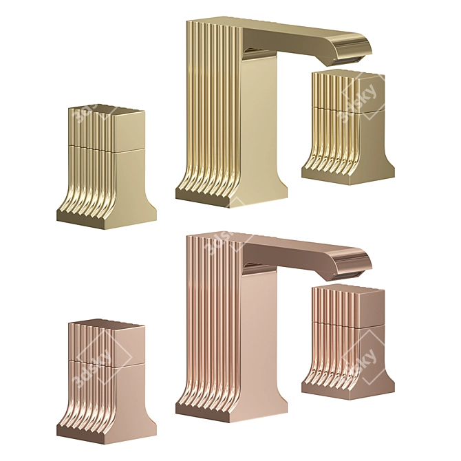 Stella Casanova Washbasin Mixer 3D model image 3