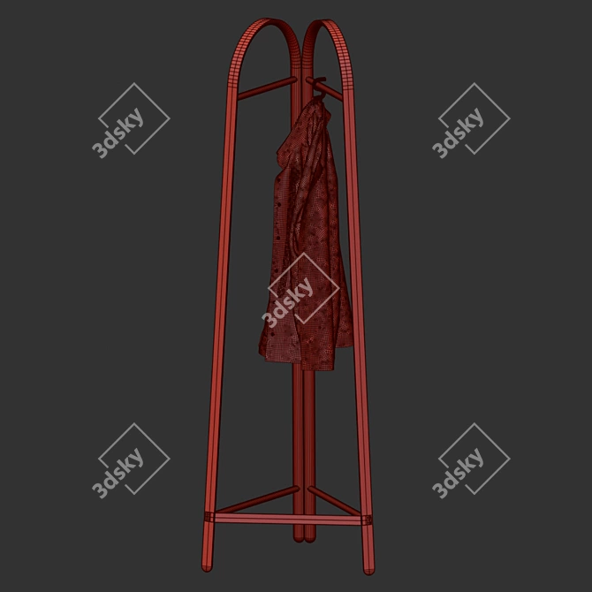 Scagerak Coat Stand - Sleek and Functional 3D model image 3