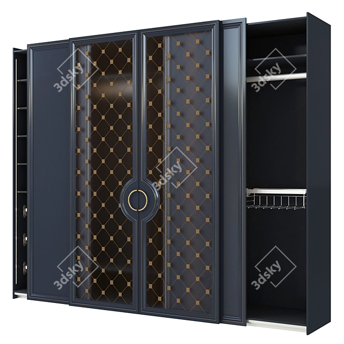 PS10 Cinetto Sliding Wardrobe 3D model image 3