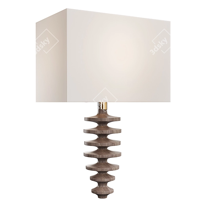 Aiden Sconce: Stylish Illumination Solution 3D model image 1