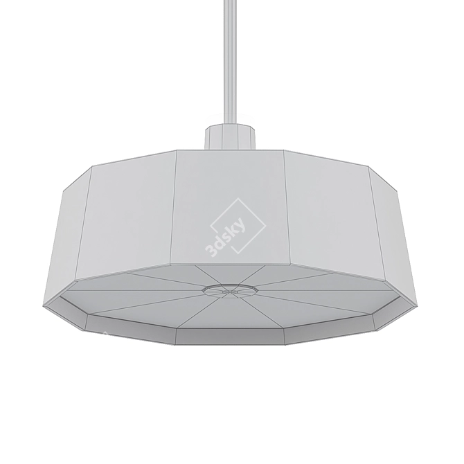 Soho Outdoor Pendant Light 3D model image 2