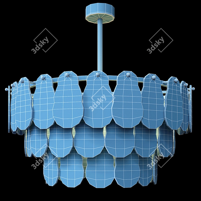 Elegant Julis Lamp - Dazzling Design 3D model image 3
