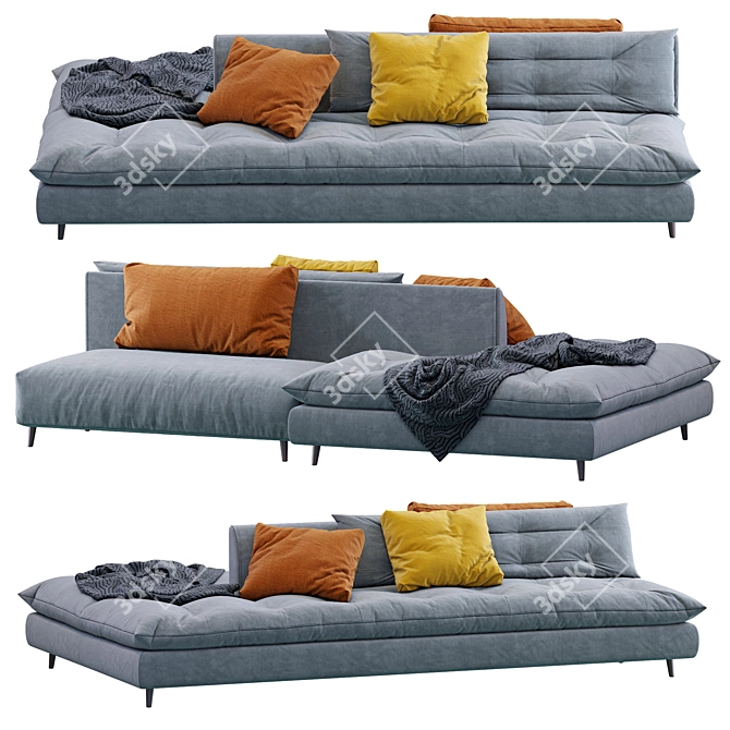 Modern Bonaldo AVARIT Sofa 3D model image 1