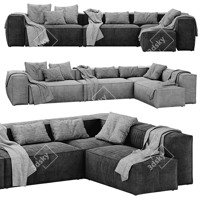 Bolia COSIMA Modern Modular Sofa 3D model image 1