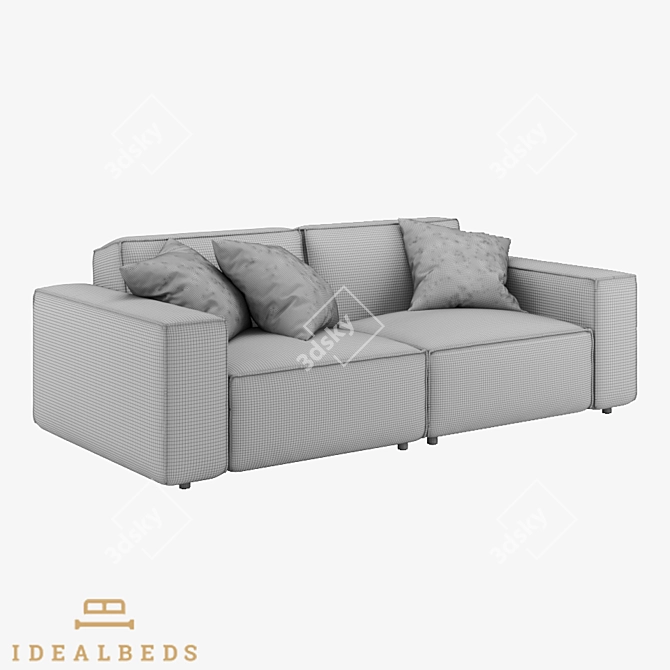 Modular Om Como Sofa 3D model image 3