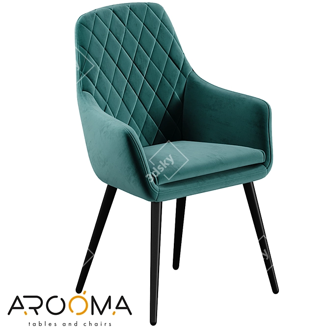 Ardeko AROOMA Chair: Stylish and Compact Design 3D model image 6