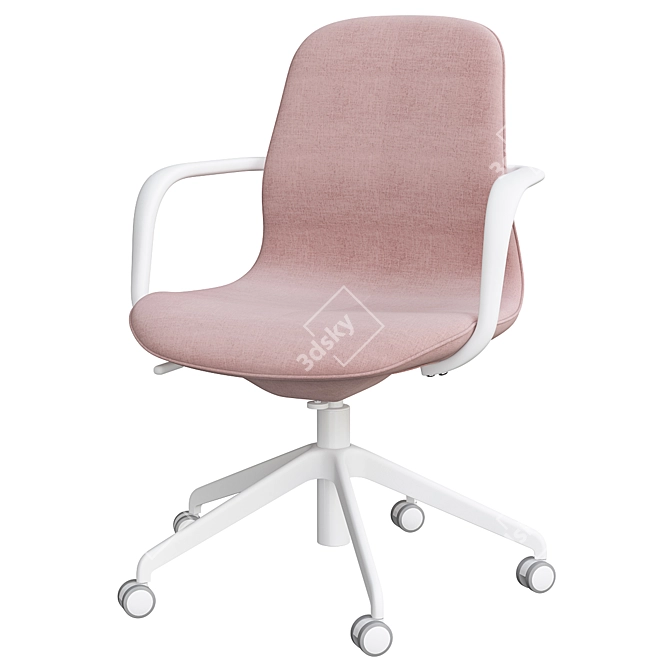 Ergonomic Långfjäll Chair 3D model image 1