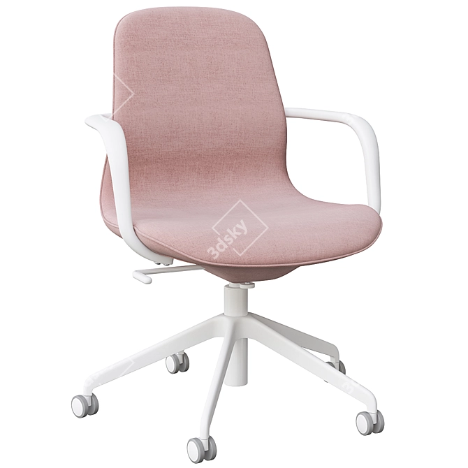 Ergonomic Långfjäll Chair 3D model image 2