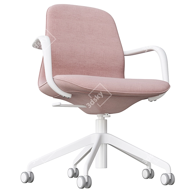 Ergonomic Långfjäll Chair 3D model image 3