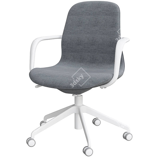 Ergonomic Långfjäll Chair 3D model image 6