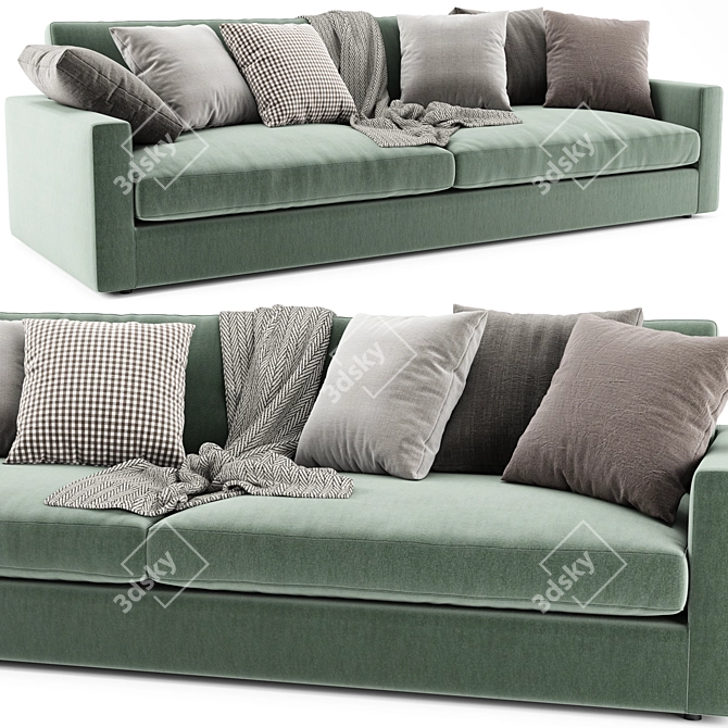 Modern Linteloo Fabio Sofa 3D model image 3