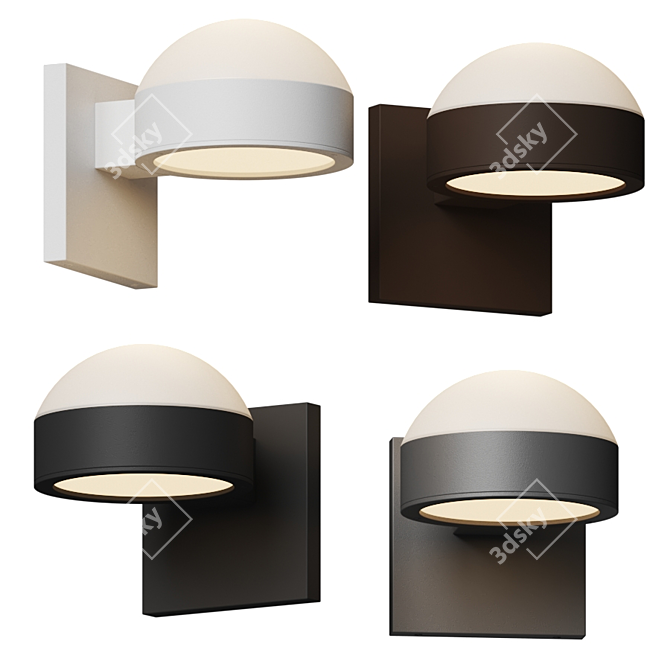 Reals Outdoor Downlight: Elegant Design, Premium Quality 3D model image 1