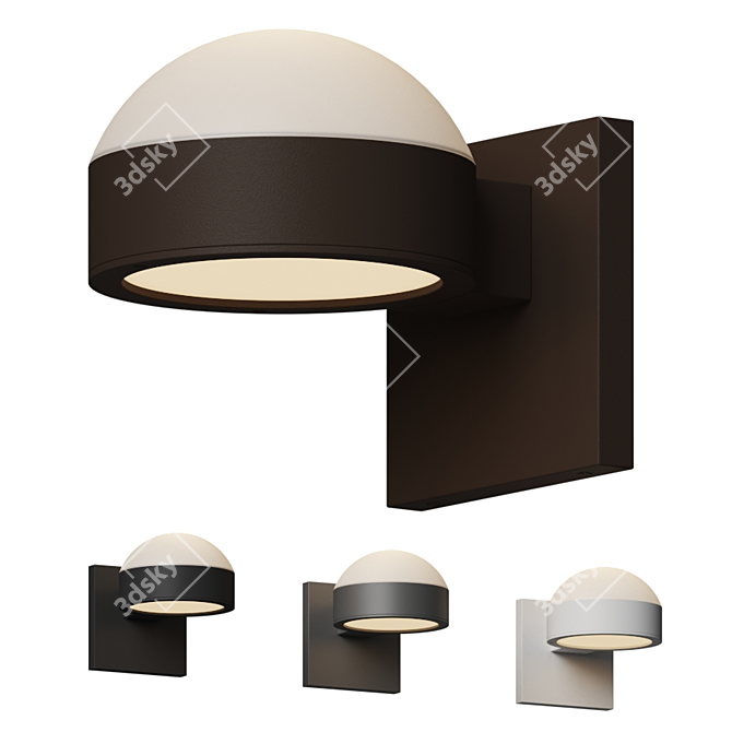 Reals Outdoor Downlight: Elegant Design, Premium Quality 3D model image 5