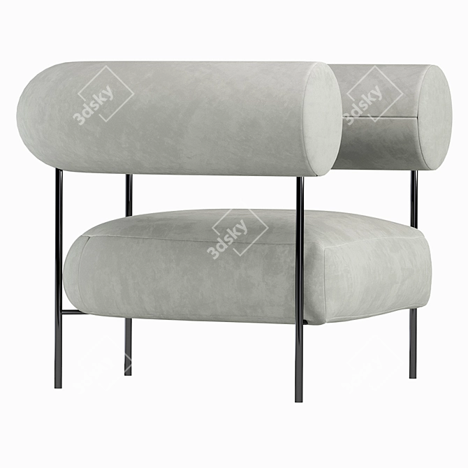 Elegant Williams Chair: Modern Design 3D model image 2