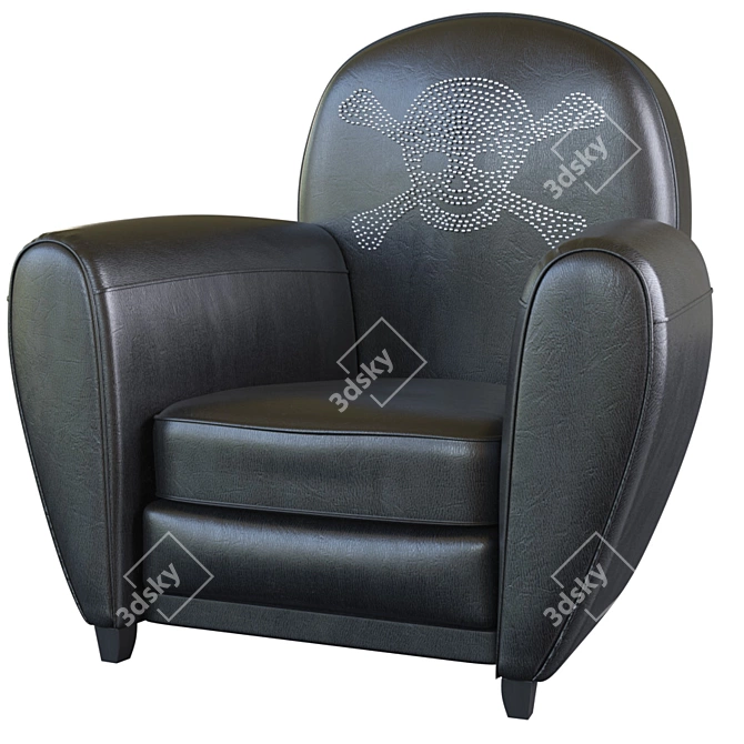 Sparrow Child Seat: Comfort and Style 3D model image 4