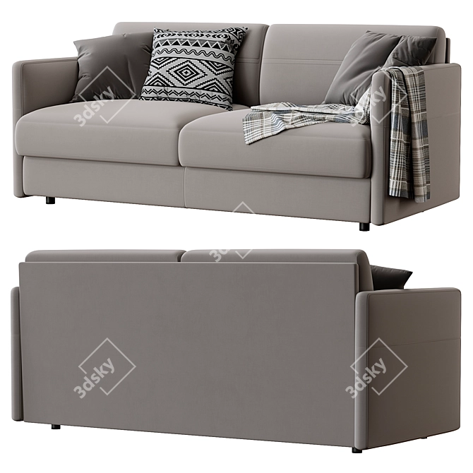 Ditre Italia FRANK: Modern Designer Sofa 3D model image 4