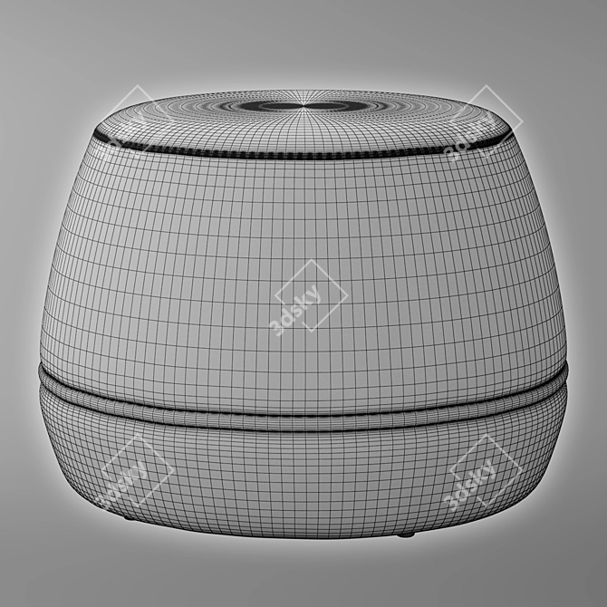 Kardiel Onvi Boucle Ottoman 3D model image 4