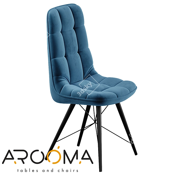 AROOMA Cava Chair - Elegant and Comfortable 3D model image 1