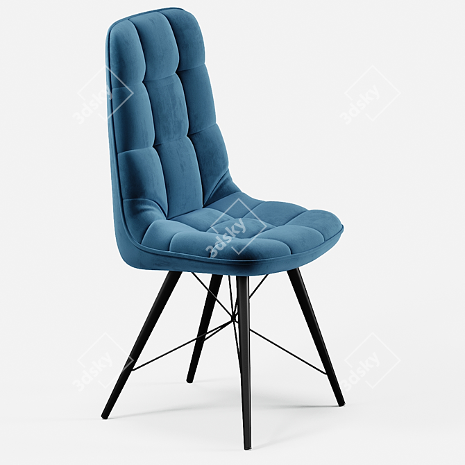 AROOMA Cava Chair - Elegant and Comfortable 3D model image 2