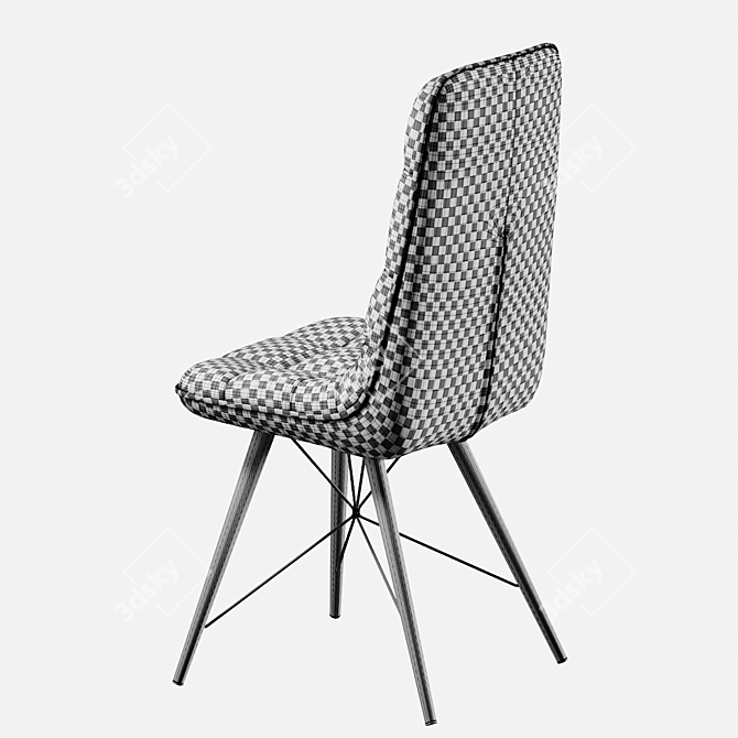 AROOMA Cava Chair - Elegant and Comfortable 3D model image 7