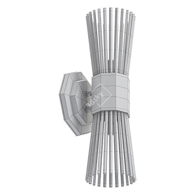 Odeon Light DORTA - Elegant Ceiling Chandelier 3D model image 2