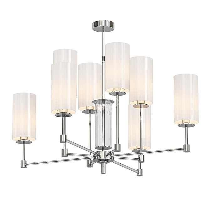 Elegant Empoli Ceiling Light 3D model image 1