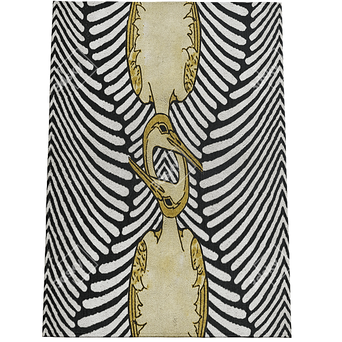 Modern Abstract Rugs Collection by Iminiti 3D model image 3
