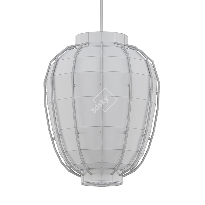 Italian Mid-Century Arredoluce Chandelier 3D model image 2