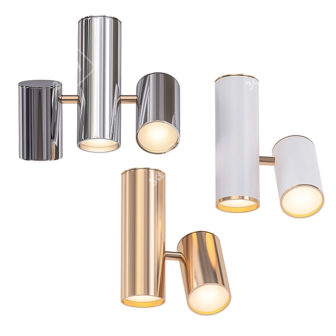 Modern Design Lamps - AIM 3D model image 1