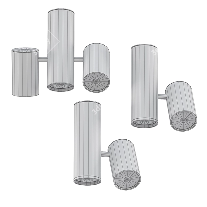 Modern Design Lamps - AIM 3D model image 2