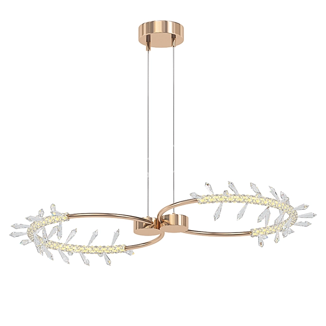 Elegant Acosta Duo: Illumination Perfected 3D model image 1