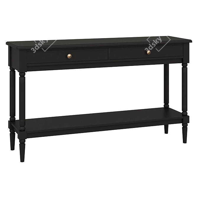 OGOGO Blues Console Table: Timeless Elegance 3D model image 1