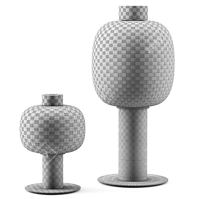 Brokis Bonbori Pendant Lights 3D model image 5