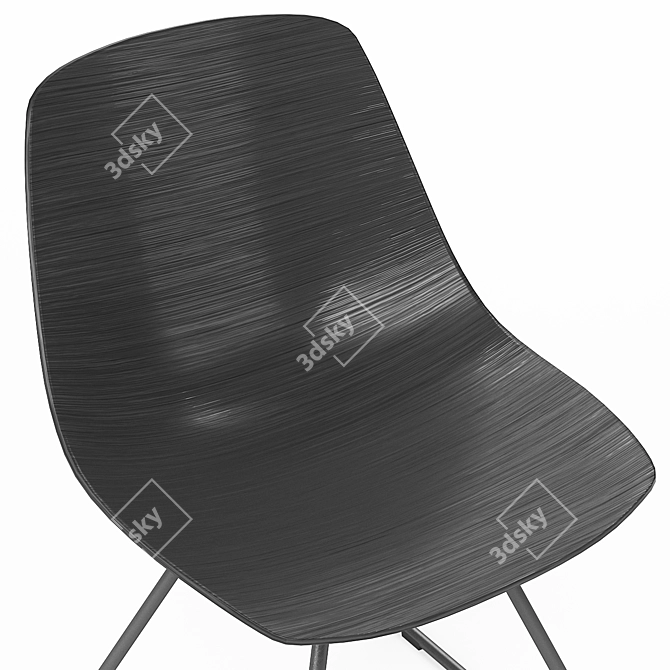 Sleek Lapalma Miunn Chair 3D model image 3