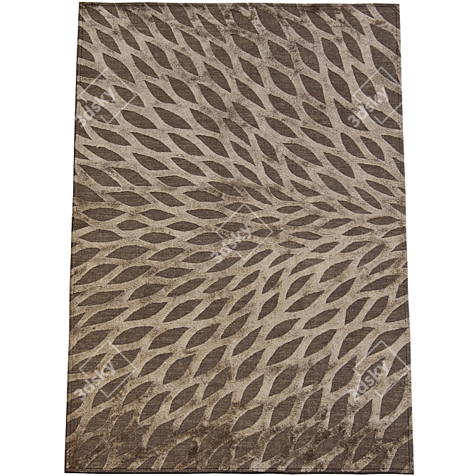 Geometry Rugs: Modern Millimeter Design 3D model image 2