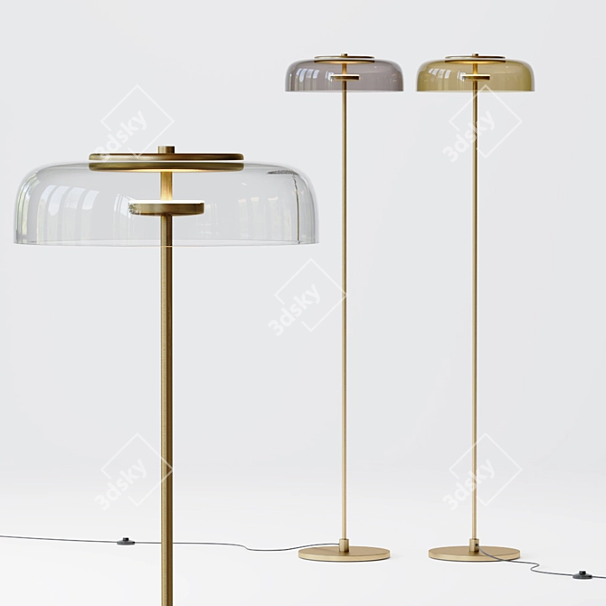 Nuura Blossi Floor Lamp - Elegant Lighting 3D model image 1