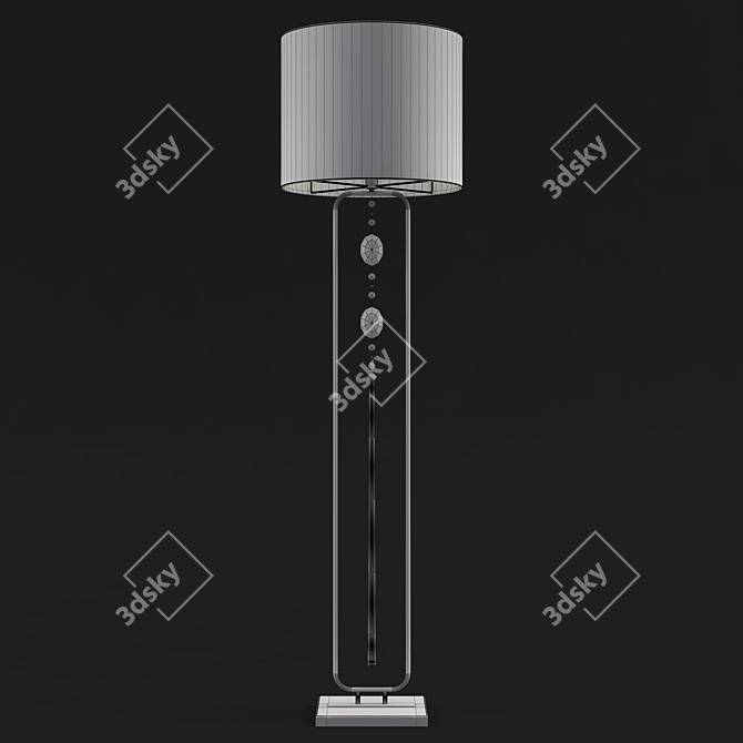 Laos Floor Lamp: Elegant Illumination for any Space 3D model image 3