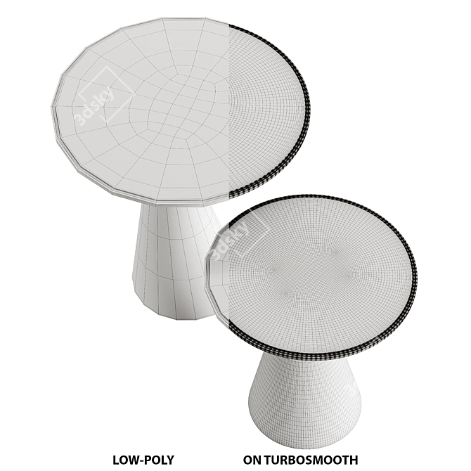 Cattelan Peyote 2021 Light Keramik 3D model image 4
