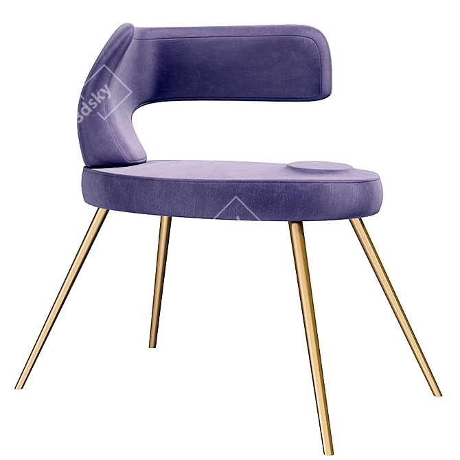 Elevate Your Comfort: Oasi Chair by iminiti 3D model image 4