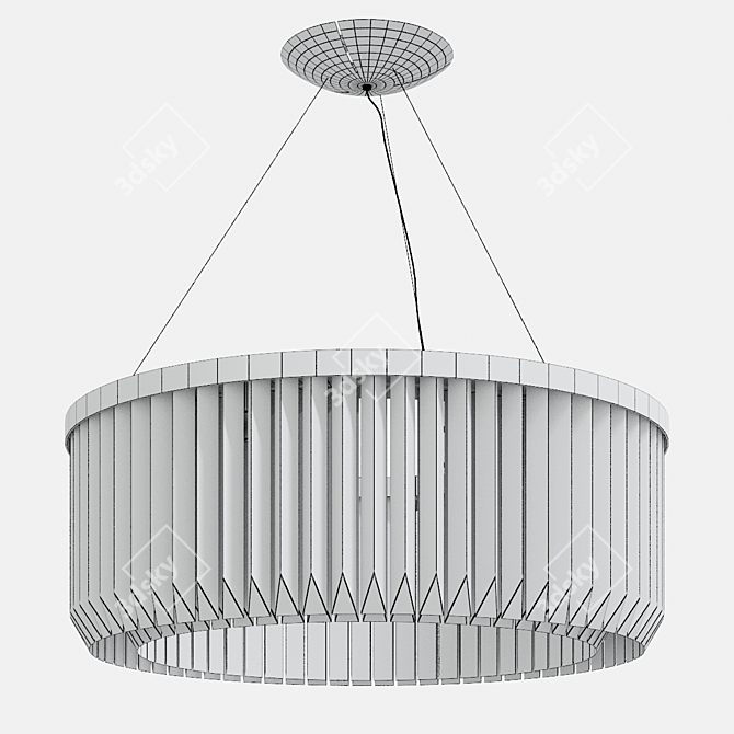 Patrizia Volpato Pendant Chandelier - Riflessi Collection 3D model image 3