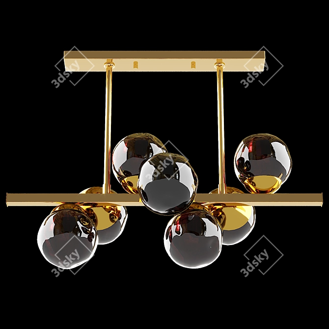 Elegant Studio Berry Chandelier 3D model image 1