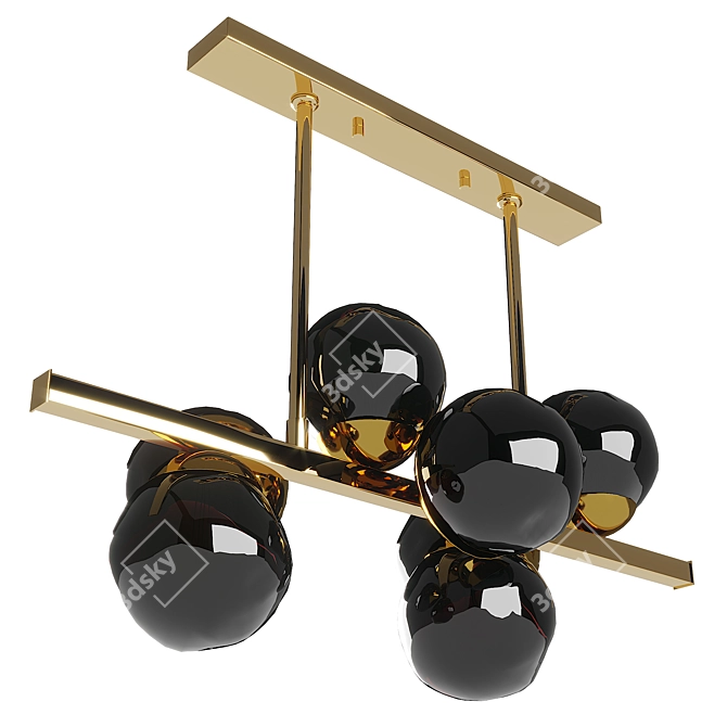 Elegant Studio Berry Chandelier 3D model image 2