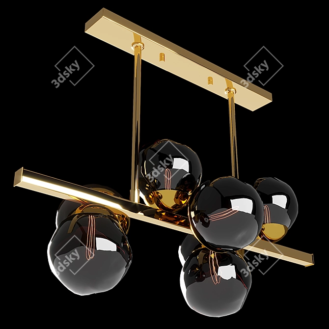 Elegant Studio Berry Chandelier 3D model image 3